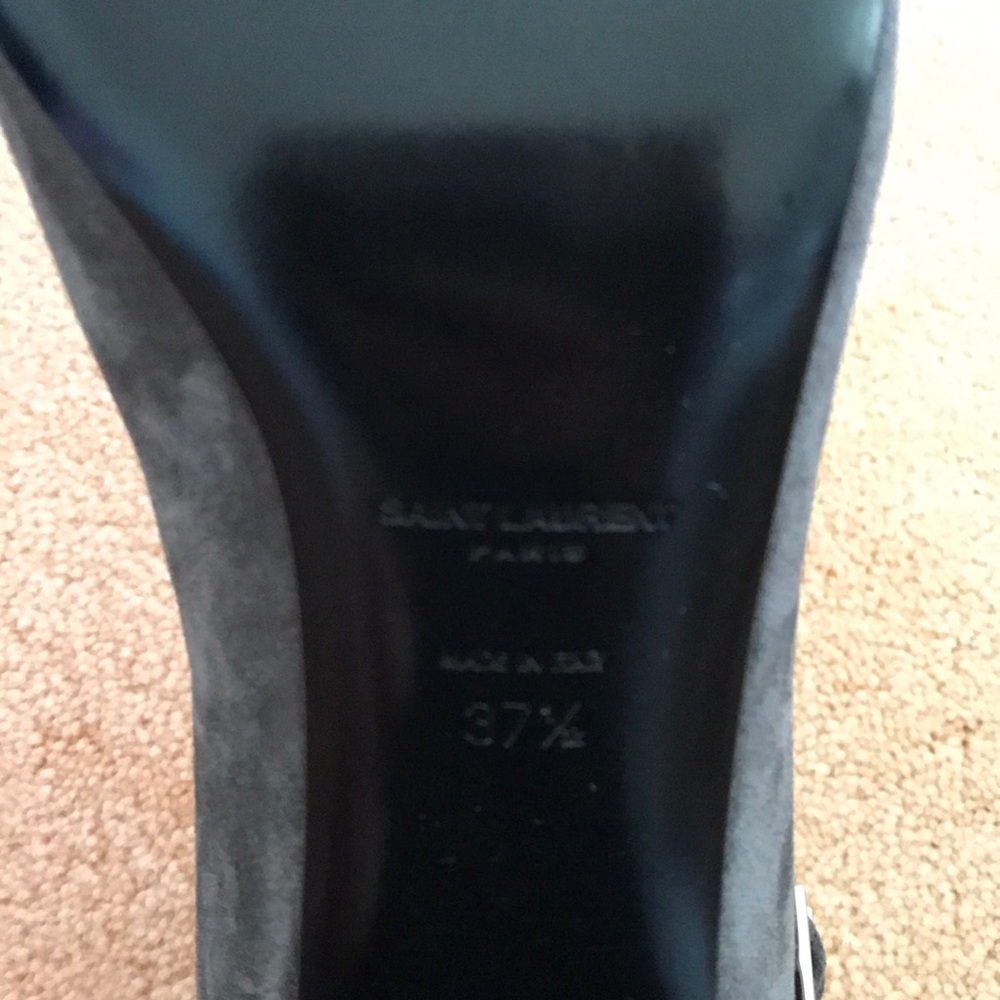 SAINT LAURENT Babies Multi-strap Block Heels - Picture 8 of 10